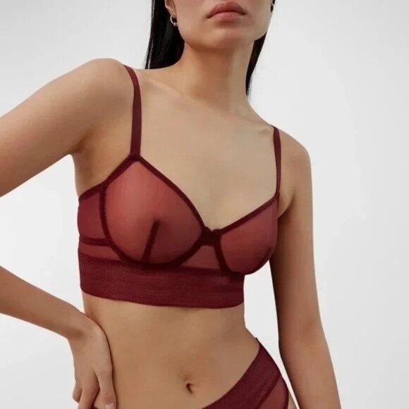 Else Bare Underwire Full Cup Longline Bra 38B NEW - Picture 1 of 6